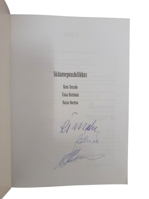 „Südamepuudulikkus” R.Teesalu, T.Ristimäe, H.Uuetoa 2008 Autogrammidega! - Image 3