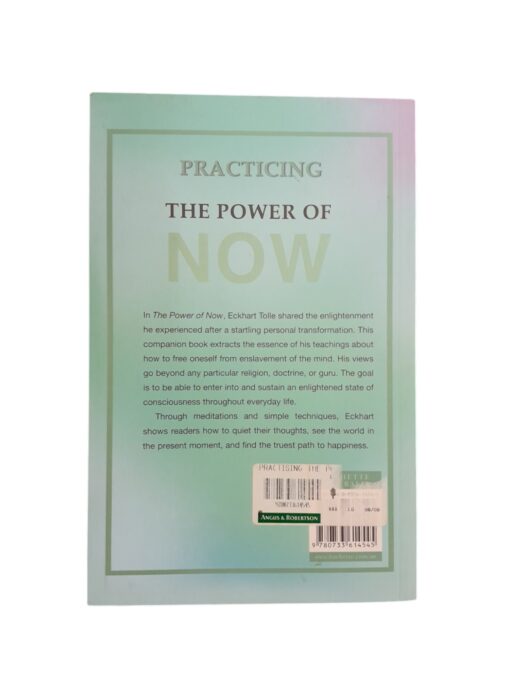 "Practising The Power Of Now" Eckhart Tolle - Image 2