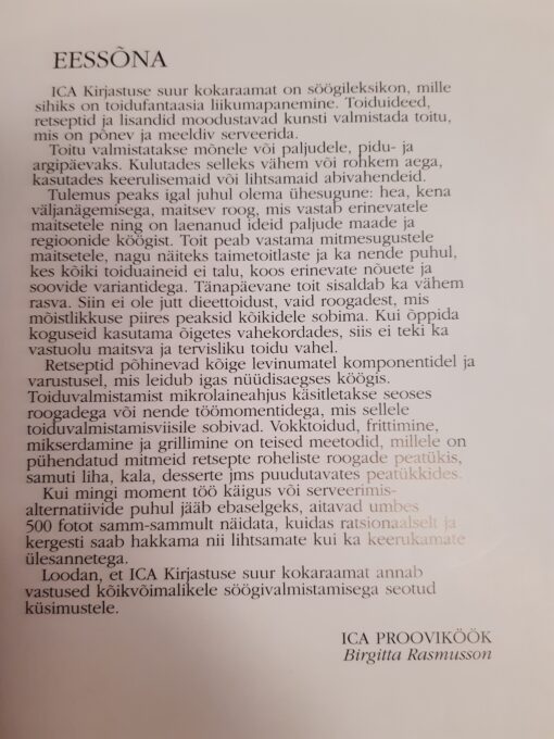 "Ica kirjastuse suur kokaraamat" - Image 4