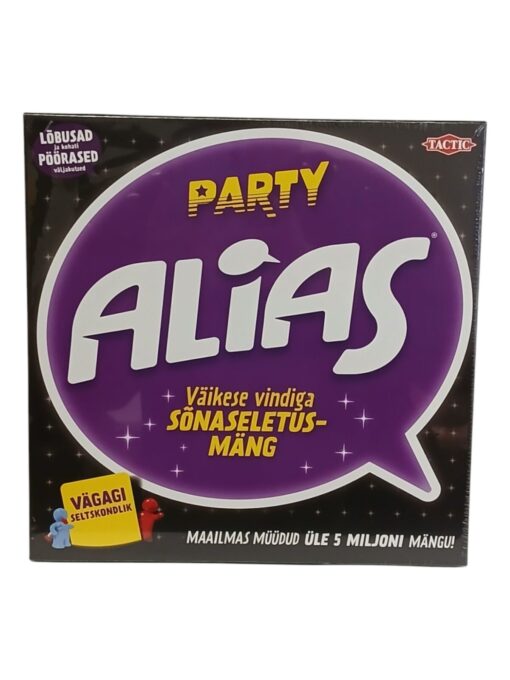 Uus lauamäng "Party Alias"