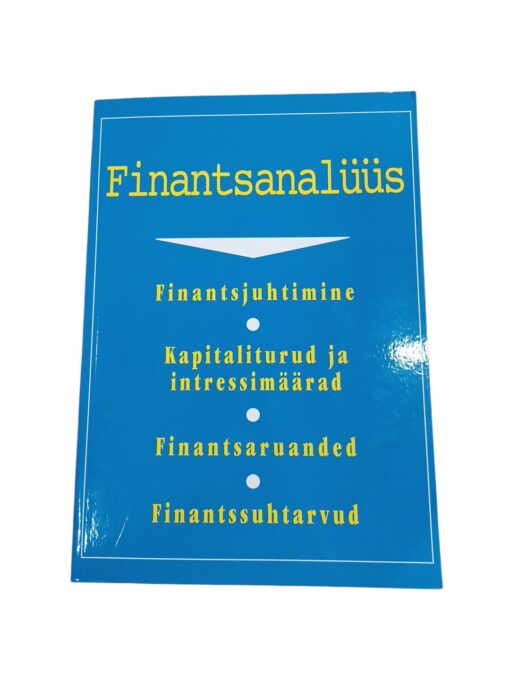 Kirjastus "Külim" "Finantsanalüüs"