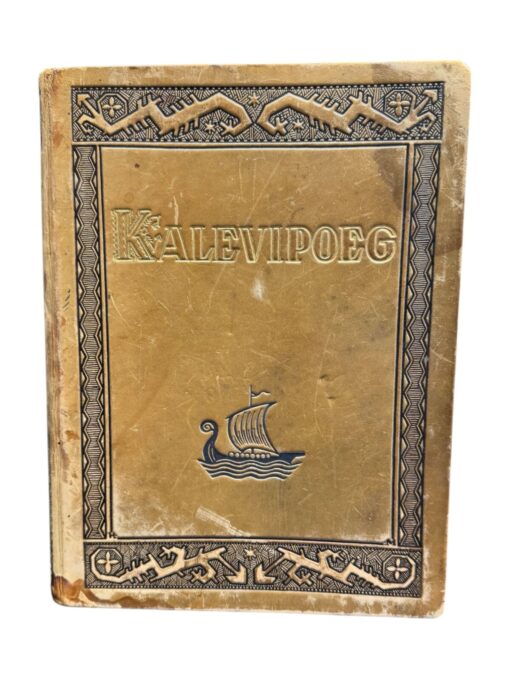 Kalevipoeg taska nahkköites 1935