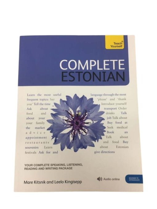 "Complete Estonian" Mare Kitsnik, Leelo Kingisepp