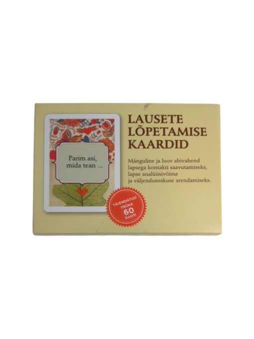 Lausete lõpetamise kaardid