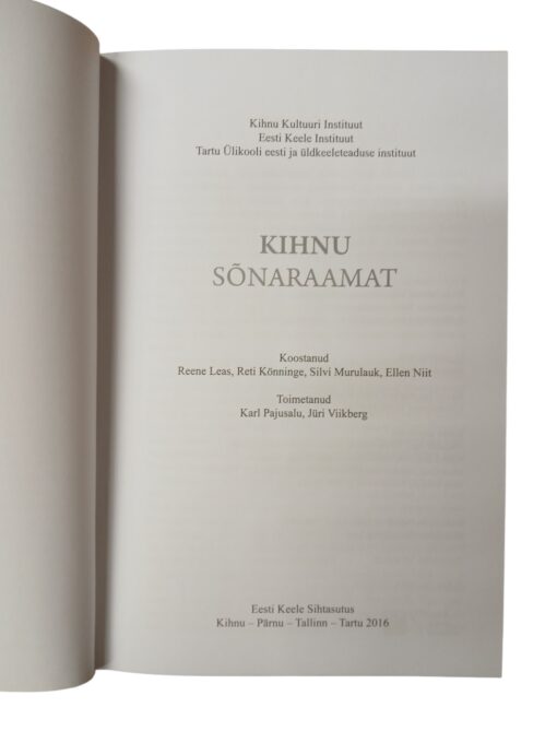 "Kihnu sõnaraamat" - Image 3