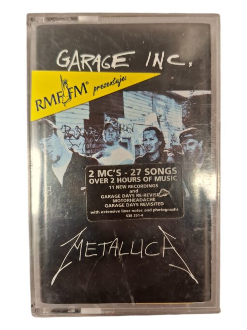 Metallica " GARAGE INC." 2 kasseti