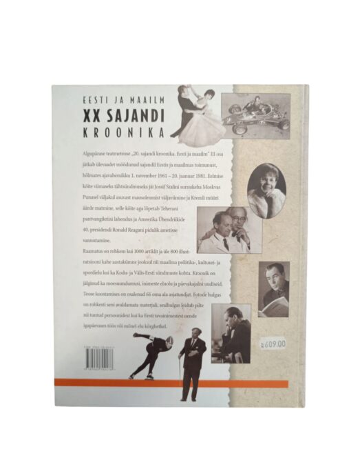 "XX sajandi kroonika. Eesti ja maailm. III osa 1961-1981" - Image 3