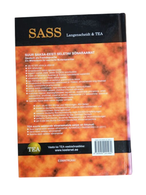 "SASS - suur saksa-eesti seletav sõnaraamat" - Image 2