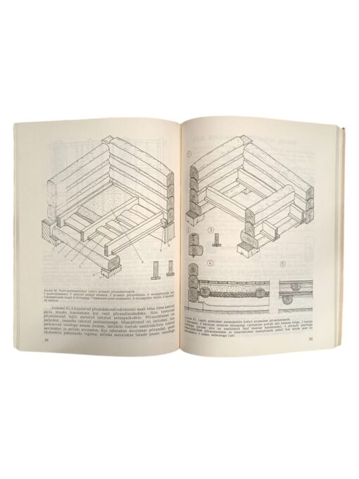 "Palkmajad. Konstruktsioon ja ehitamine" Tiit Masso - Image 2