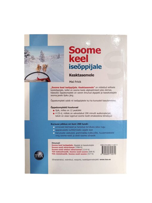 "Soome keel iseõppijale. Kesktasemele + 4CD-d" Mai Frick - Image 4