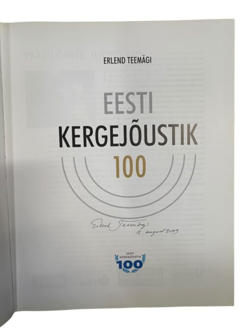 "Eesti kergejõustik 100" Erlend Teemägi - Image 2