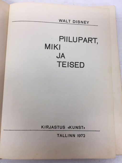 "Piilupart, Miki ja teised" Walt Disney - Image 2