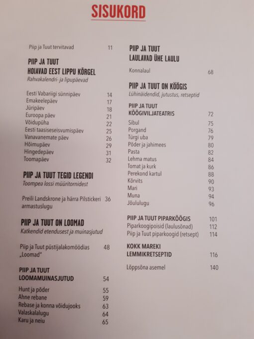"Piip ja Tuut puhuvad juttu teatris ja köögis" H.Männamäe,T.Tross - Image 3