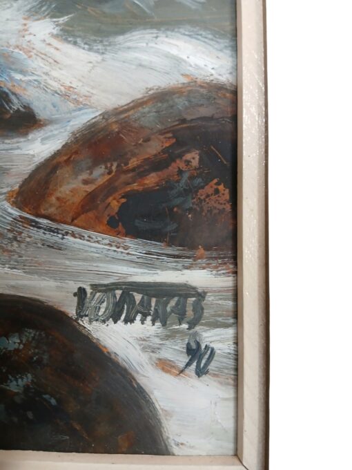 Valdur Ohakas "Meri", õlimaal 1990 - Image 3