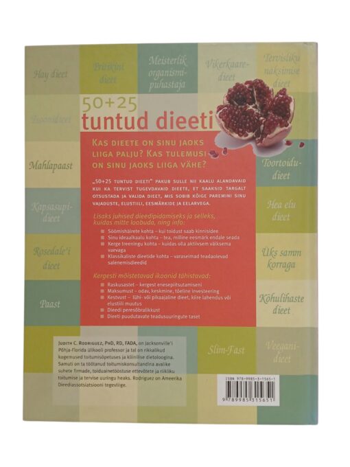 "50+25 tuntud dieeti" Judith C. Rodriguez - Image 2