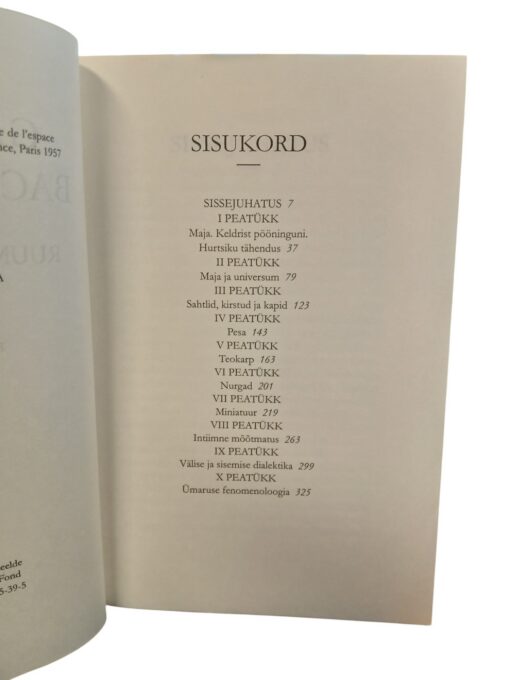 "Ruumipoeetika" G. Bachelard - Image 3