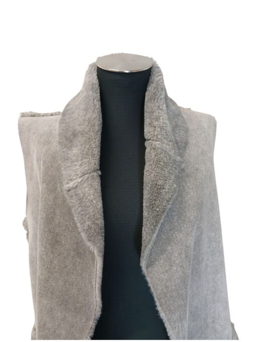 Hall kunstnahast vest (40) - Image 4