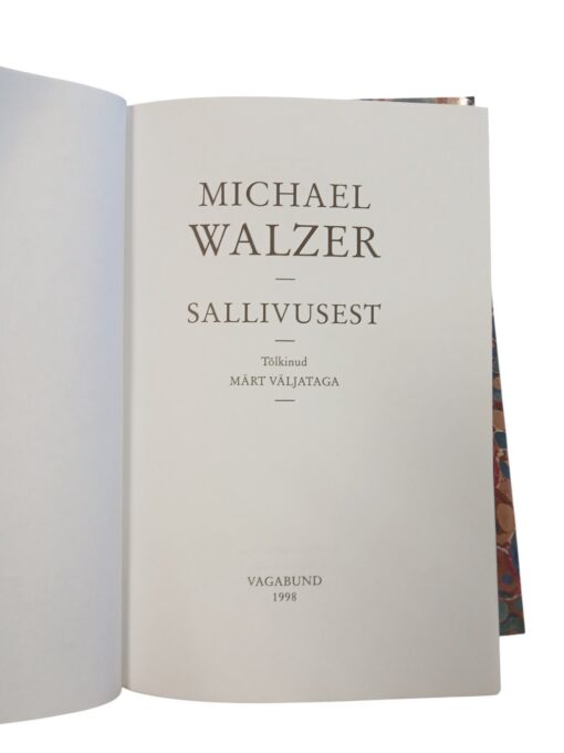 "Sallivusest" M. Walzer - Image 3