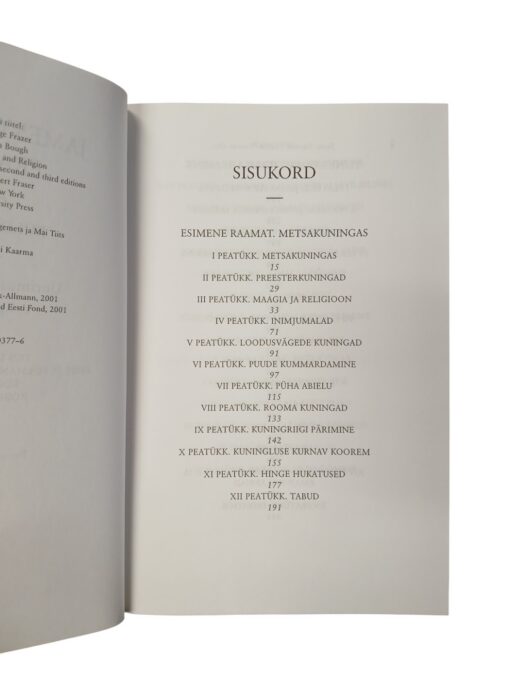 "Kuldne oks" James George Frazer - Image 4