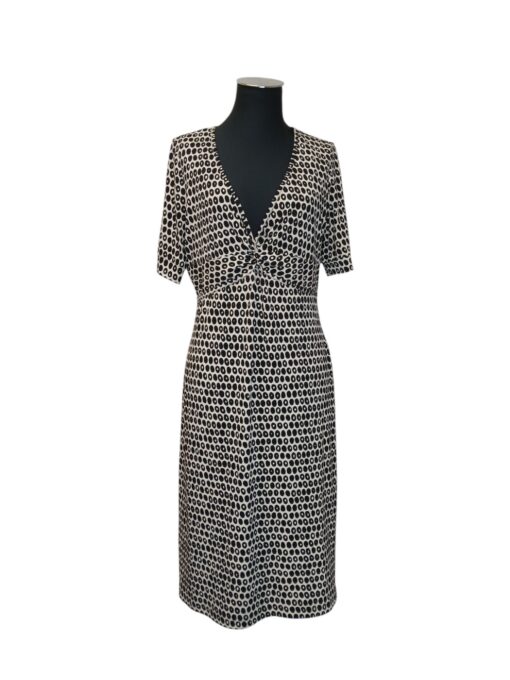 Gerard Darel mustvalge mustriline kleit (38)