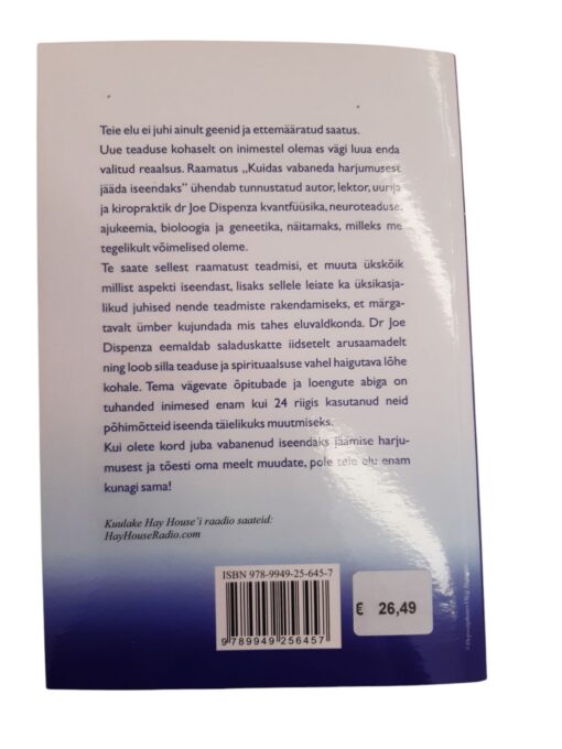 "Kuidas vabaneda harjumusest jääda iseendaks" Dr. Joe Dispenza - Image 2