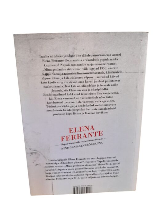 "Minu geniaalne sõbranna" Elena Ferrante - Image 2