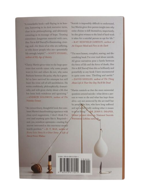 "How Not to Kill Yourself. A portrait of the Suicidal Mind" Clancy Martin - Image 2