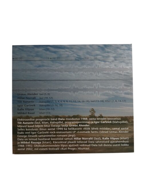 CD "Kõik läheb mööda" Data - Image 2