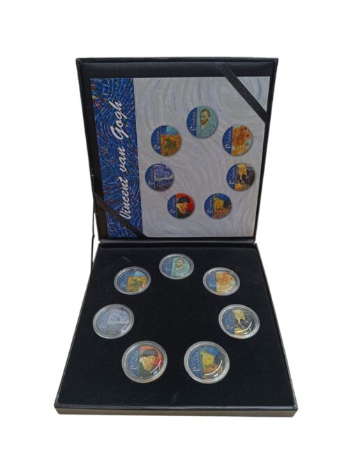 Mündikomplekt "Vincent Van Gogh, The Great Masterpiece Coins"