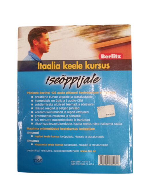 "Berlitz. Itaalia keele kursus iseõppijale. Algajale ja taasalustajale" +CD - Image 3