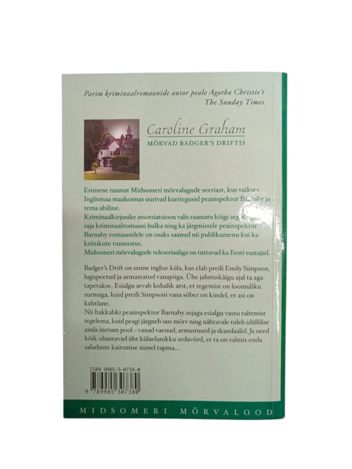 "Mõrvad Badger's Driftis" Caroline Graham - Image 2