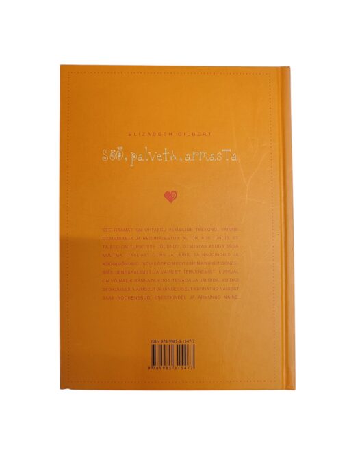 "Söö, palveta, armasta" Elizabeth Gilbert - Image 3