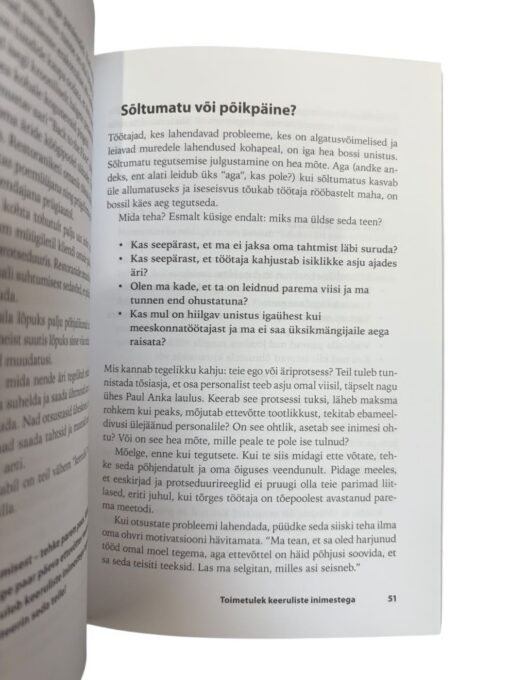 "Toimetulek keeruliste inimestega" Roy Lilley - Image 2