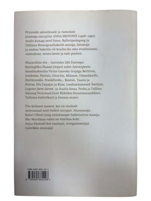 "Anna Ekston - nimi Eesti kultuuris" Helga Aumere - Image 3