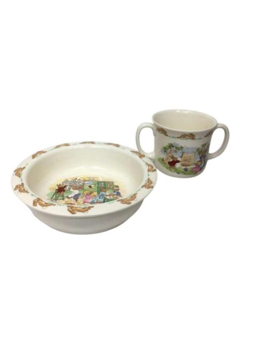 Royal Doulton kauss ja kruus "Bunnykins"