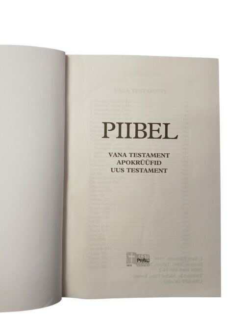"Piibel. Vana Testament. Apokrüüfid. Uus Testament" - Image 3