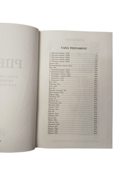 "Piibel. Vana Testament. Apokrüüfid. Uus Testament" - Image 4
