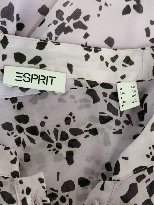 Esprit sirelililla musta säbruline kleit (42) - Image 5