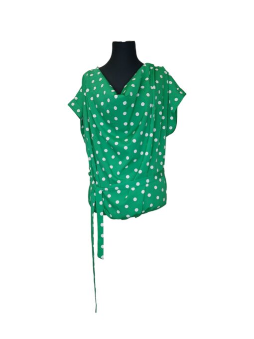 Dorothy Perkins valgete mummudega roheline pluus (XL)