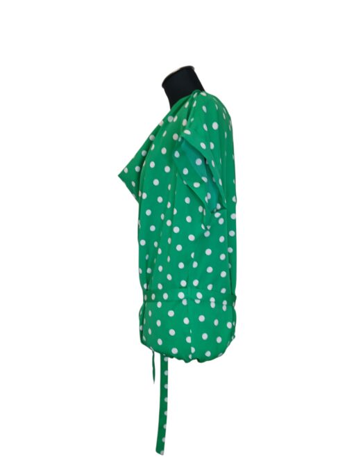 Dorothy Perkins valgete mummudega roheline pluus (XL) - Image 3