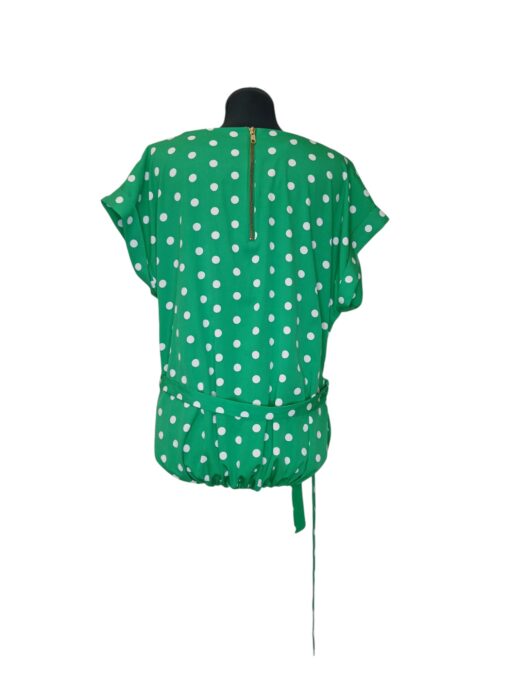 Dorothy Perkins valgete mummudega roheline pluus (XL) - Image 2