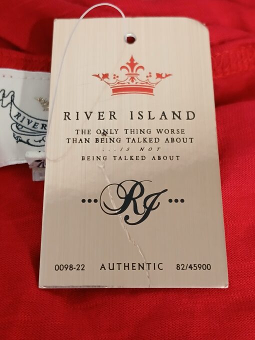 Uus River Island punane top (L/XL) - Image 5