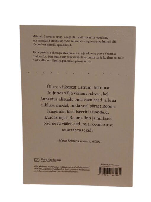 ''Kapitooliumi emahunt'' Mihhail Gasparov - Image 2