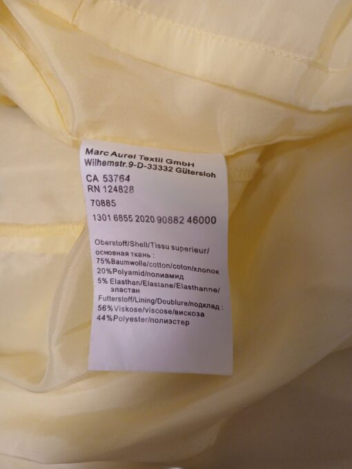 Marc Aurel kollane kleit (XL) - Image 3