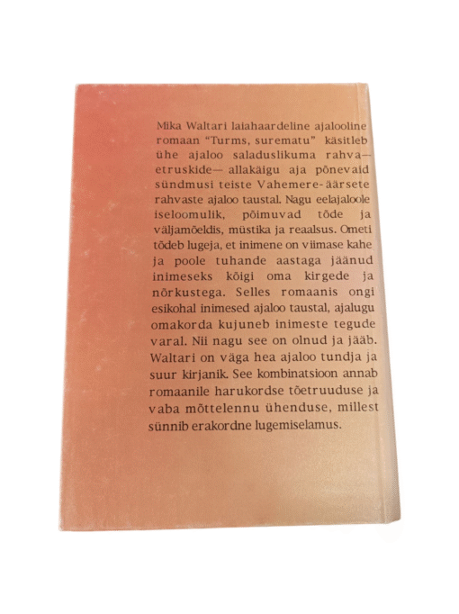 "Turms, surematu" Mika Waltari - Image 2