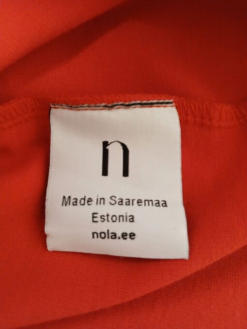 Nola punane vööga kleit (XL) - Image 5