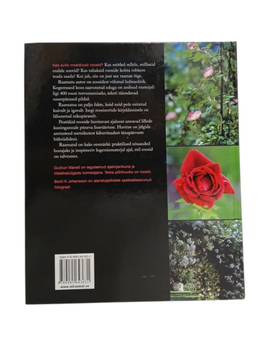 "Roosid - raamat roosisõbralt roosisõbrale" Gudrun Manell, Bertil K Johanson - Image 2