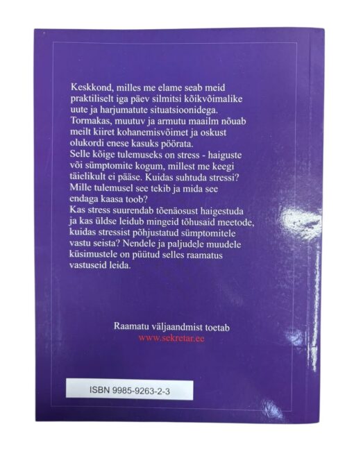 "Lõõgastumise ja stressi maandamise käsiraamat" M. Davis, E. R. Eshelman, M. McKay - Image 3