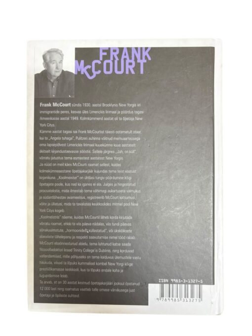 "Koolmeister" Frank McCourt - Image 3