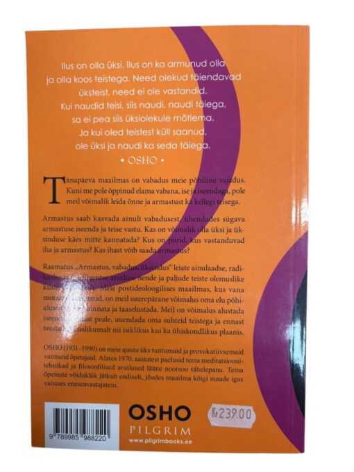 "Armastus, vabadus, üksindus" Osho - Image 3